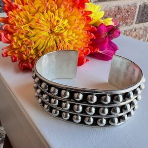 Vintage Sterling Silver cuff